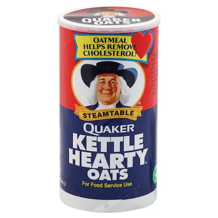 Quaker Quaker Steamtable Kettle Hearty Oats 47 oz. Tub, PK12 43269